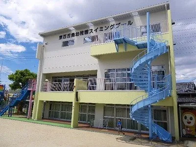 東百舌鳥幼稚園 外壁改修工事の改修後の仕上がり